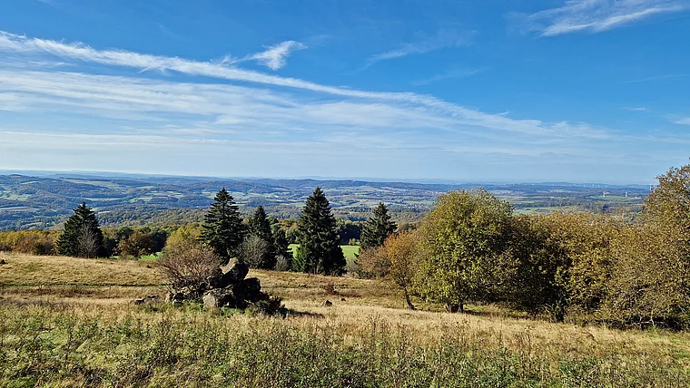 Hessisch Lichtenau Hoher Meißner Naturfreundehaus Panorama