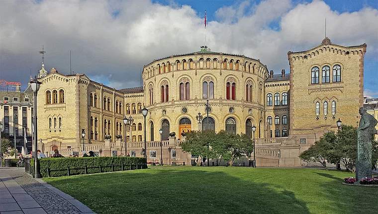Oslo Storting außen