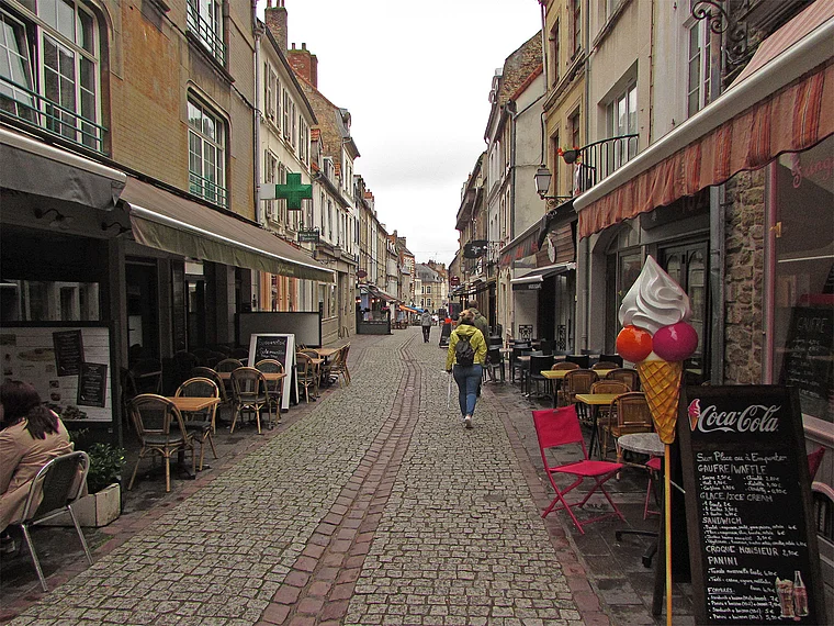 Boulogne-sur-Mer Fußgängerzone