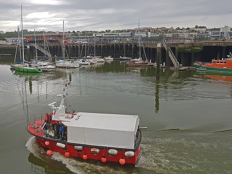 Boulogne-sur-Mer Fischerboot