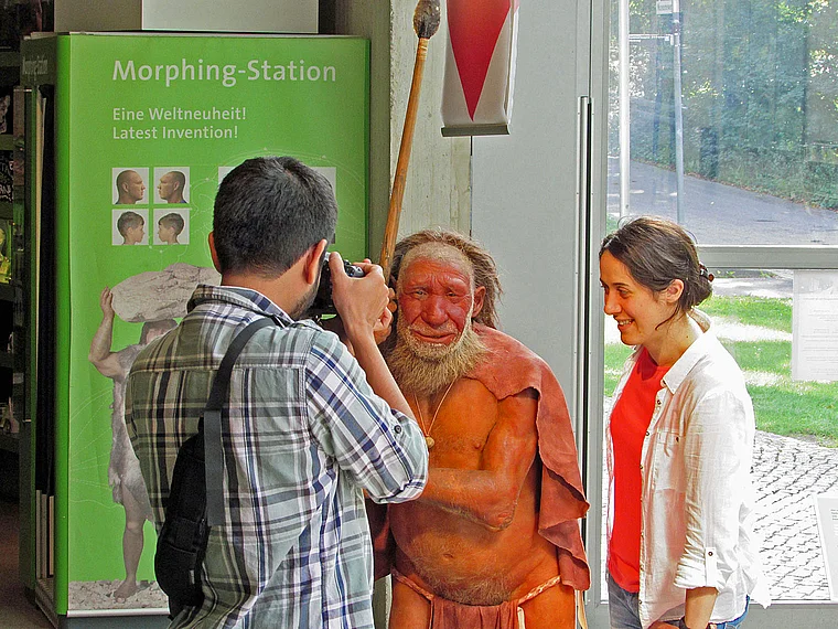 Mettmann Neanderthal Museum Besucher