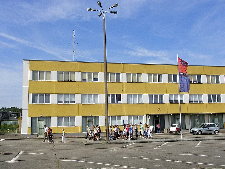 Marienborn Grenzkontrollpunkt außen