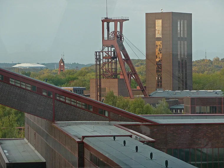 Essen Zeche Zollverein von oben