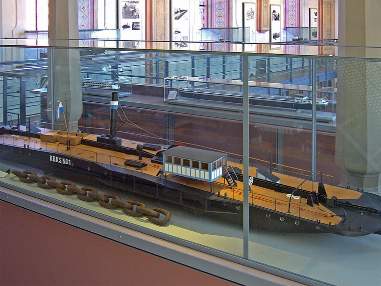 Wörth Main Schiffahrtsmuseum Modell KBKS No. 1
