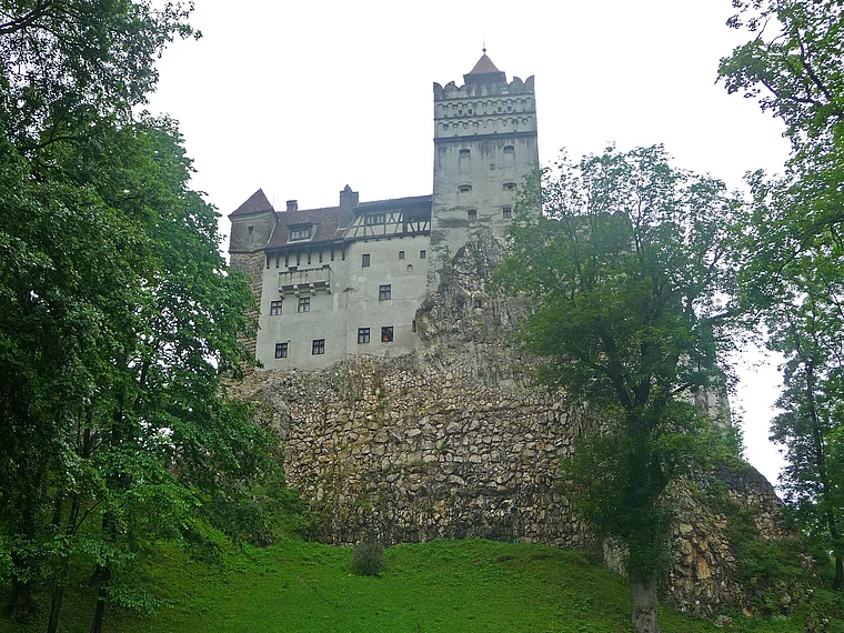 Rumänien Schloss Bran außen