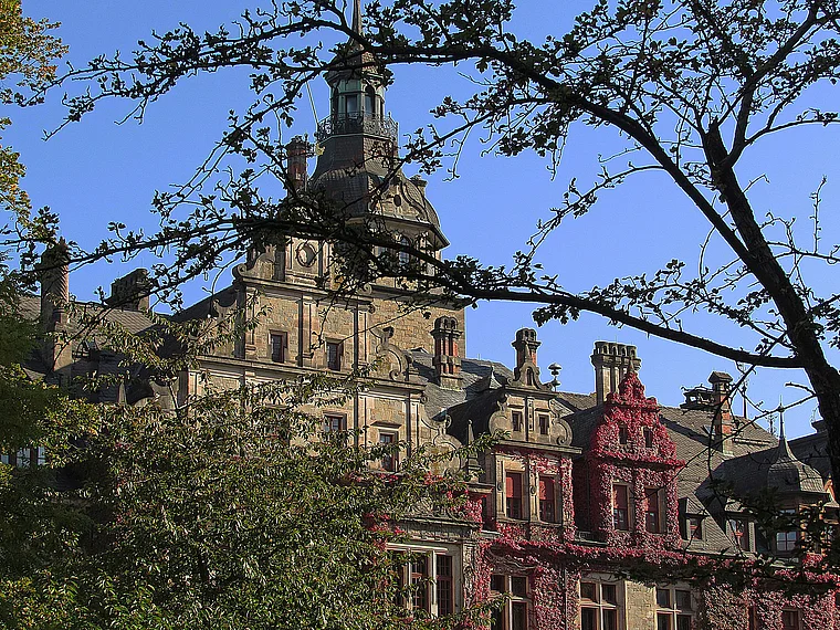 Schlüchtern Schloss Ramholz Südwestseite