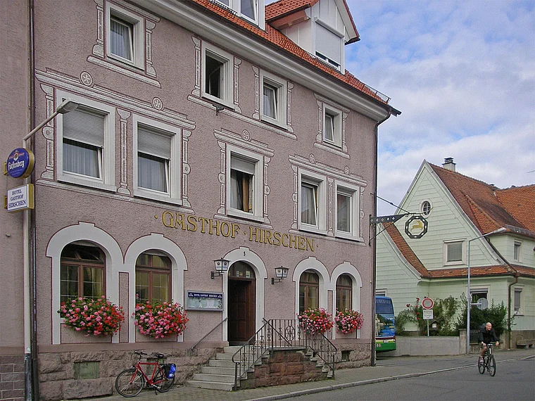 Donaueschingen Gasthof Hirschen außen