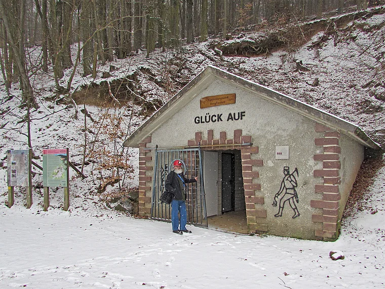 Bergfreiheit Besuchermine außen