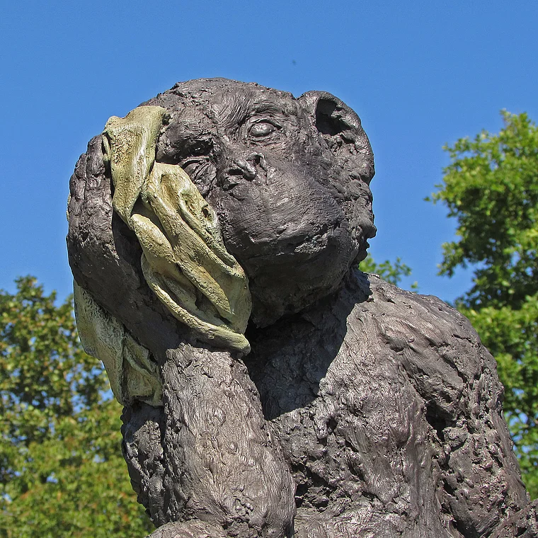 Eschborn Skulpturenpark 3 Affen
