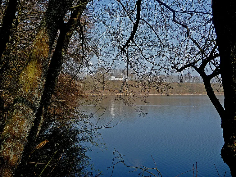 Vulkaneifel Totenmaar Weinfelder Kapelle