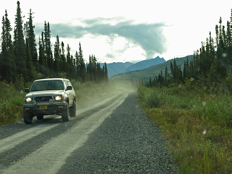 Alaska Straße nach McCarthy