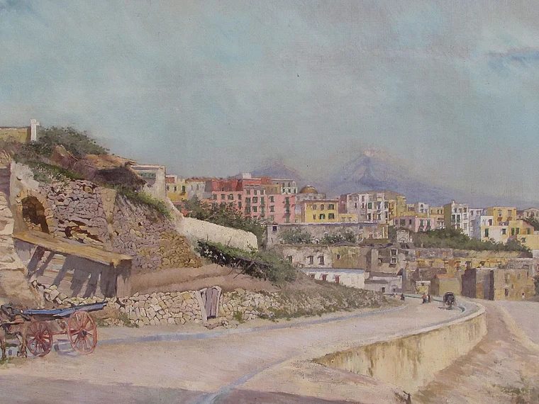 Gemälde Veduta di Napoli von Amelia Tessitore
