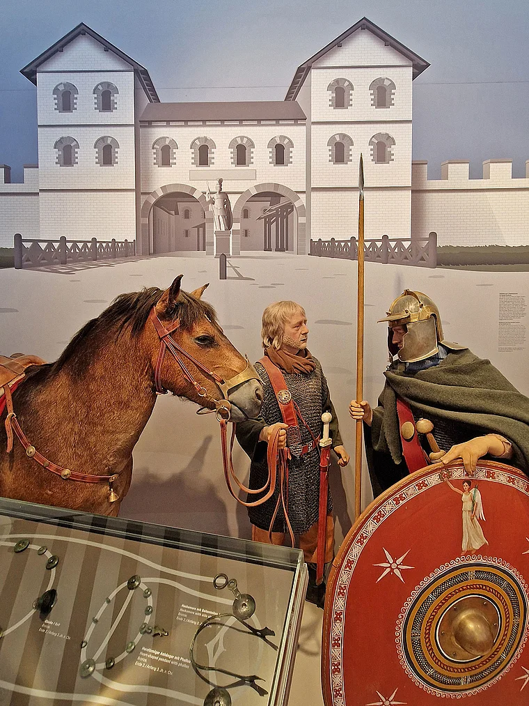 Bad Homburg Saalburg Museum innen