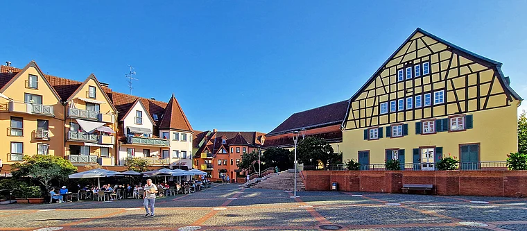 Hattersheim martkplatz Posthof