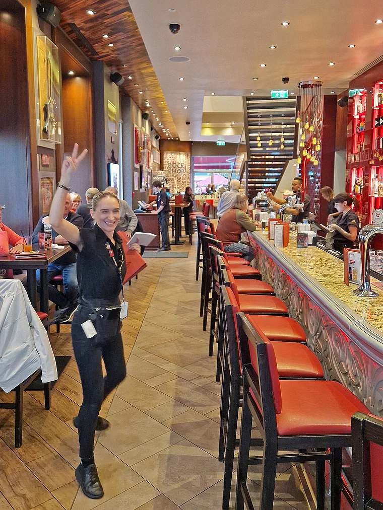 Hard Rock Cafe Wien Innenaufnahme