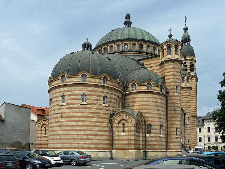 Rumänien Sibiu orthodoxe Kathedrale außen