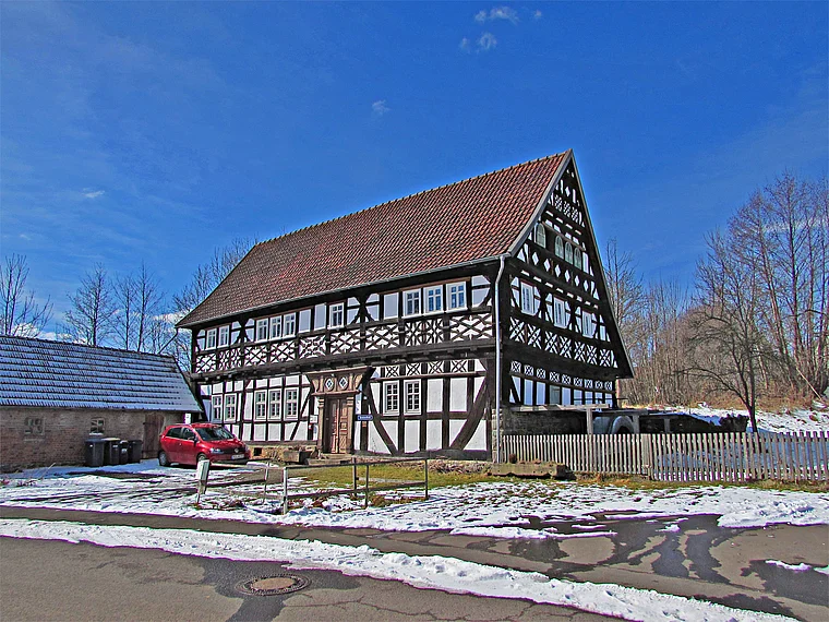 Ilbeshausen Teufelsmühle Winter