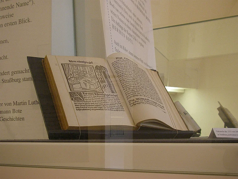 Schöppenstedt Eulenspiegel Museum historische Buchausgabe