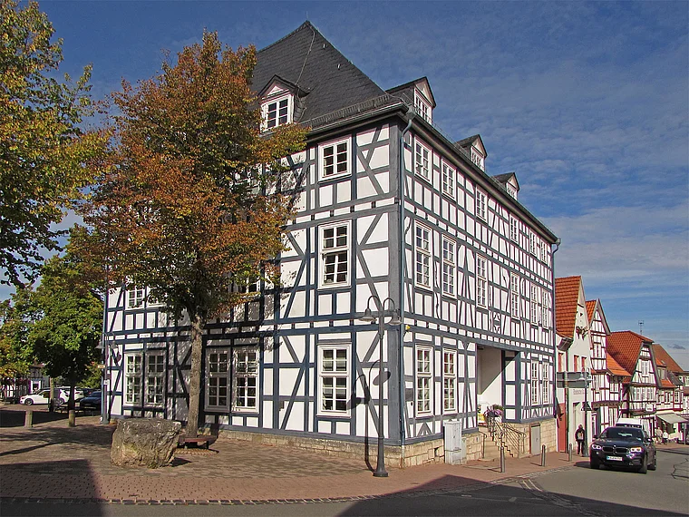 Korbach Klosterstraße Fachwerkhäuser