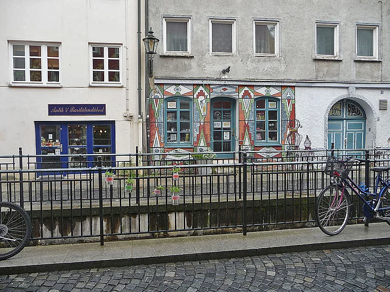 Augsburg Lechviertel Raritätenhandel