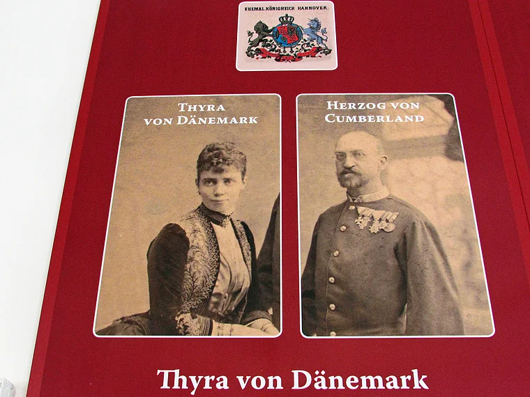 Glücksburg Schloss Thyra und Prinz Ernst August