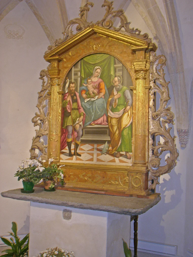 Friaul Comeglians Kirche Altar
