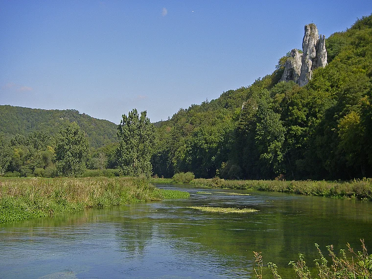 Blau Fluss