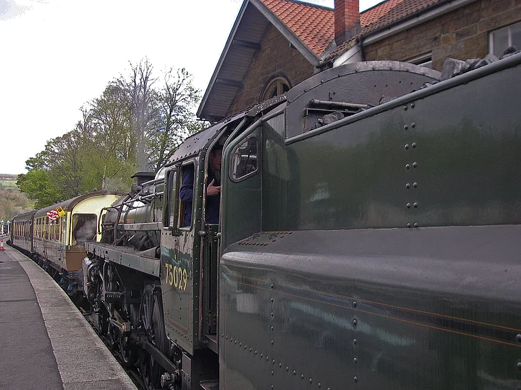 North York Moors Railway Dampflok nah