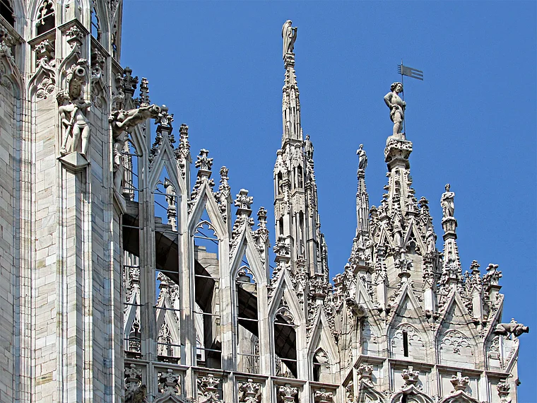 Mailand Dom Pilaster