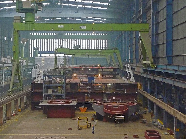 Papenburg Meyer Werft Montage Aida Mar