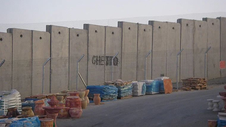Israel Grenzmauer Graffito Ghetto