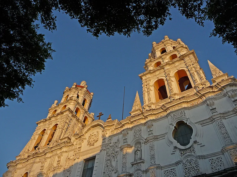 Mexiko Puebla Templo del Espiritu Santo außen