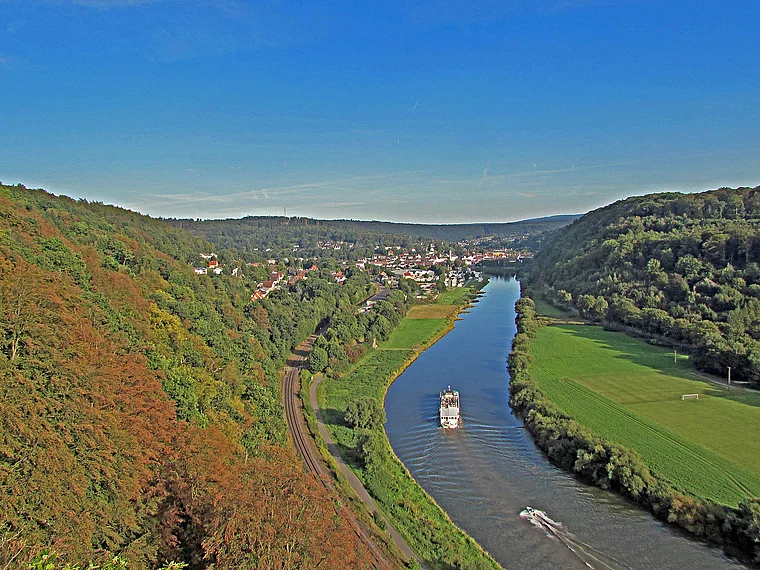 Bad Karlshafen von fern