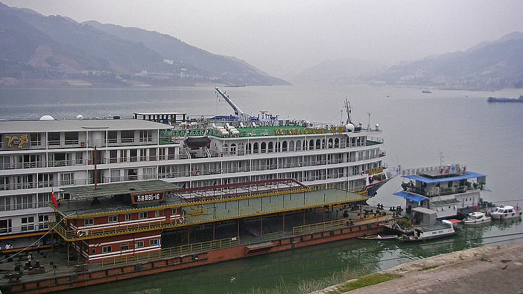 Jangtsekiang Baidi Cheng Kreuzfahrtschiff Victoria Anna
