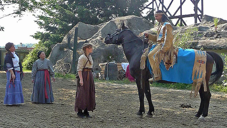 Karl May Festspiele Dasing Winnetou zu Pferd