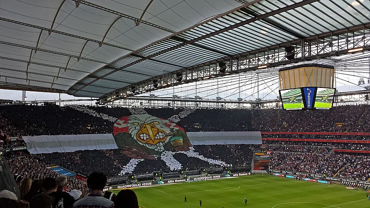 Frankfurt Eintracht Choreographie
