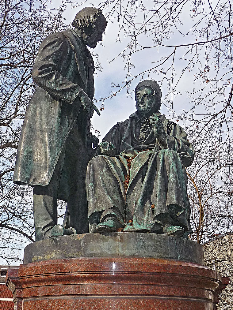 Göttingen Denkmal Gauß Weber