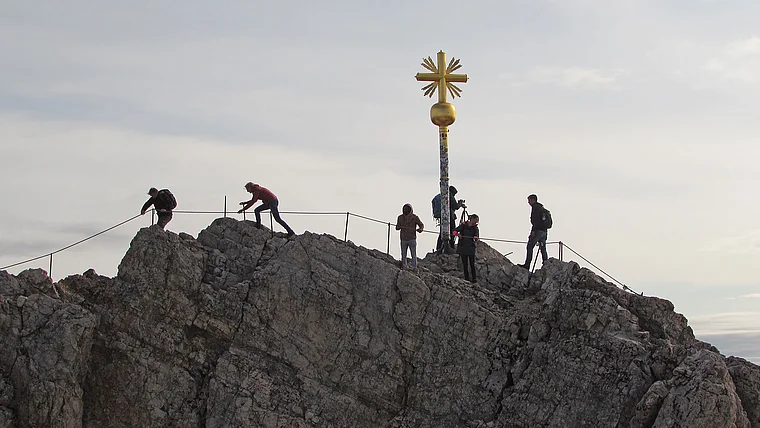 Zugspitze Gipfelkreuz