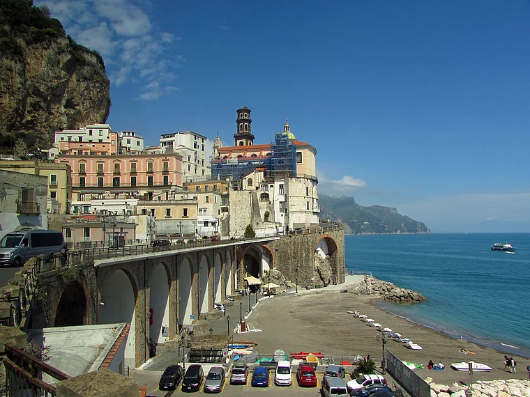 Atrani Amalfi-Küste Strand