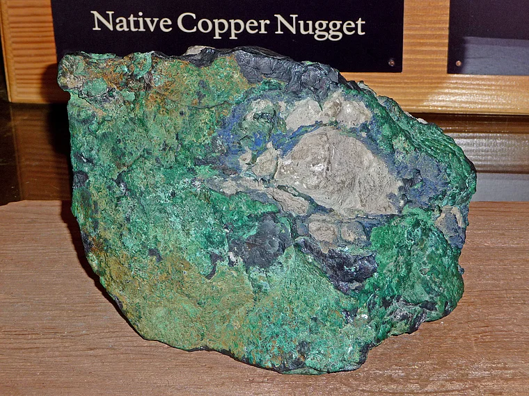 Alaska Kennecott Kupfererz groß