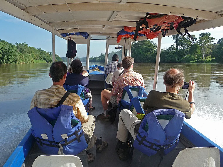 Costa Rica Rio San Carlos Bootsfahrt