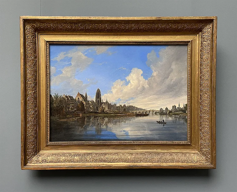 Gemälde Frankfurt von Domenico Quaglio