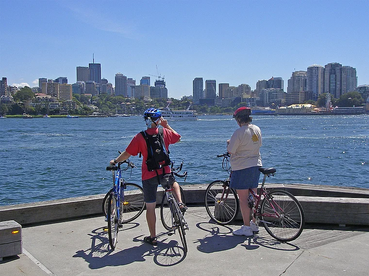 Sydney Radfahrer