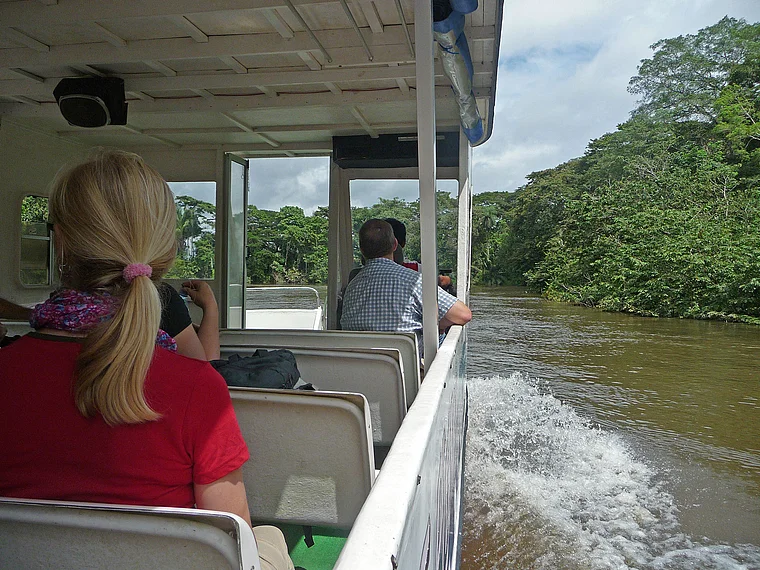 Costa Rica Rio Frio Bootsfahrt