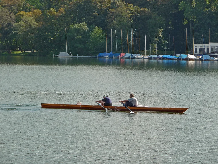 Essen Baldeneysee Ruderboot