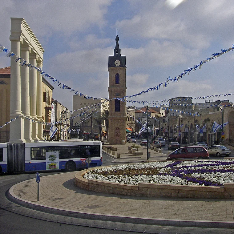 Jaffa Altstadt Uhrturm