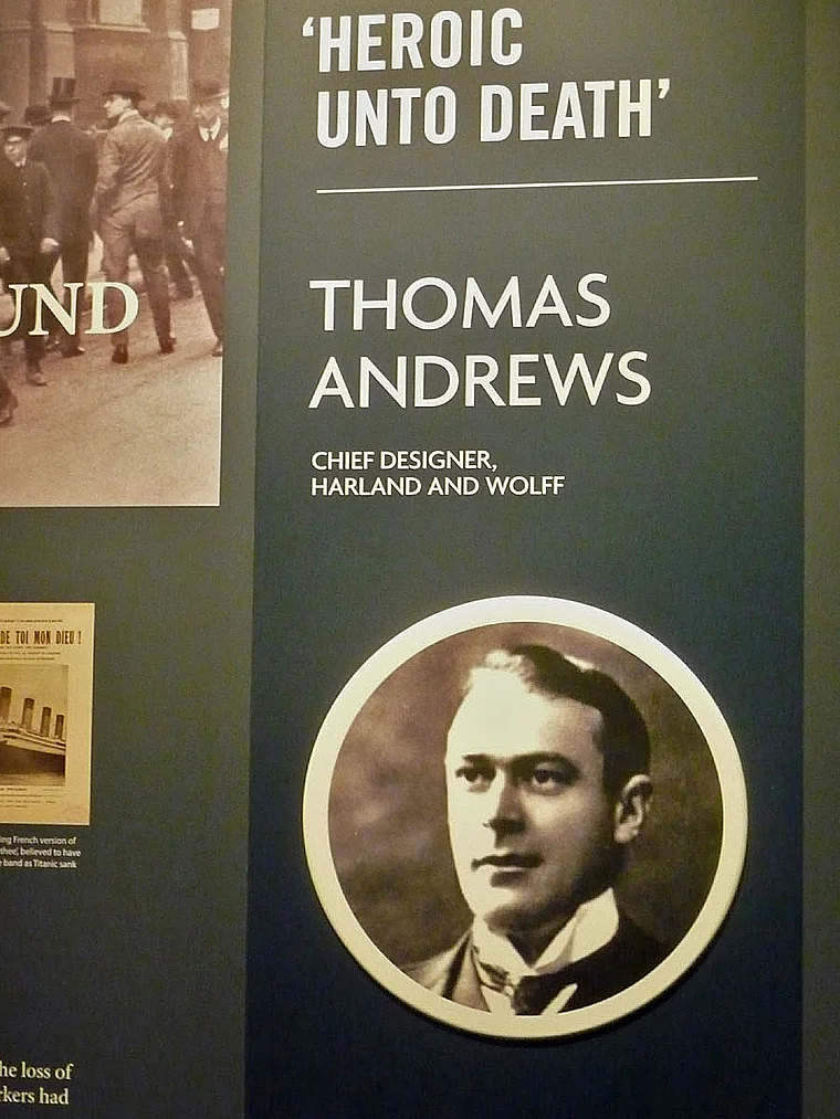 Belfast Titanic Museum Thomas Andrews