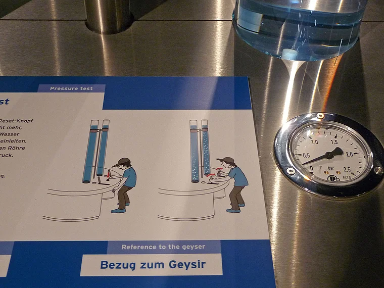Andernach Erlebniszentrum Drucktest Schaubild