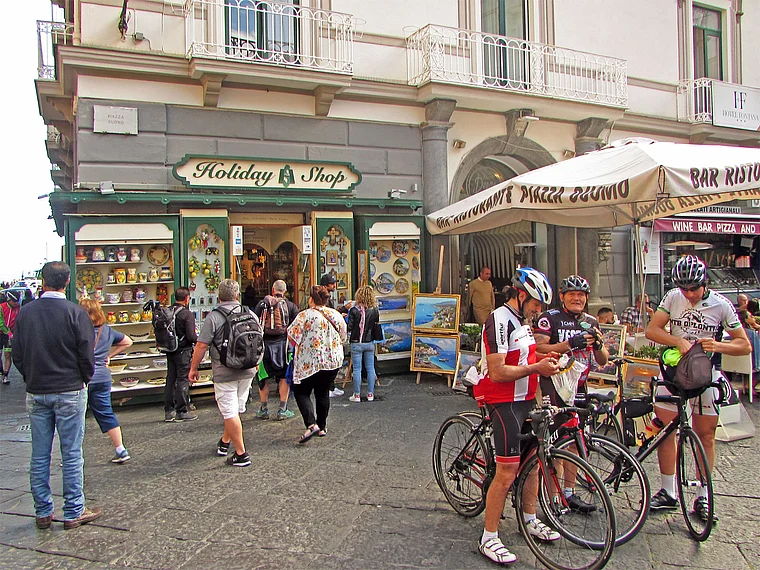 Amalfi Touristen