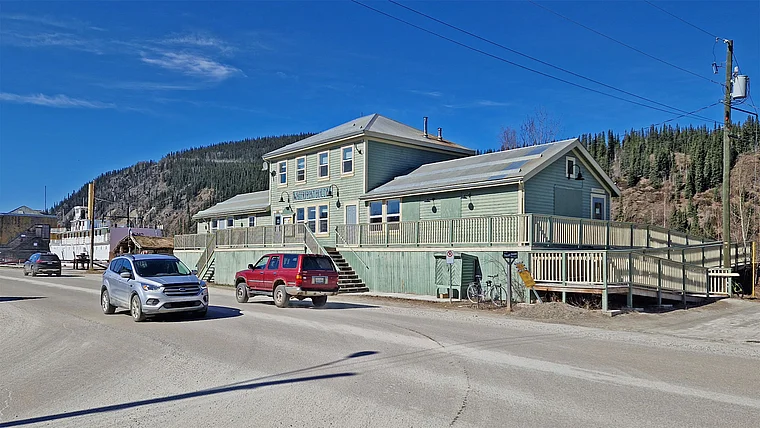 Dawson City Yukon Waterfront Building